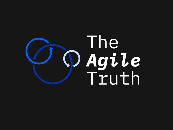 Logo von the agile truth podcast