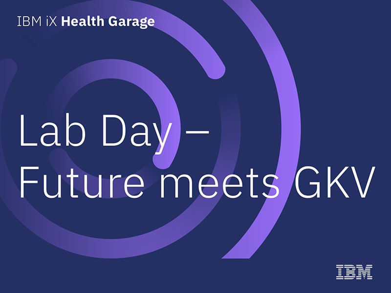 Slogan: Lab Day - Future meets GKV