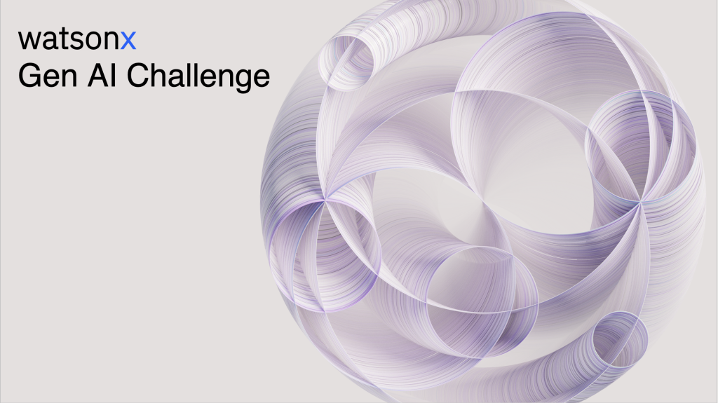 watsonx gen AI Challenge