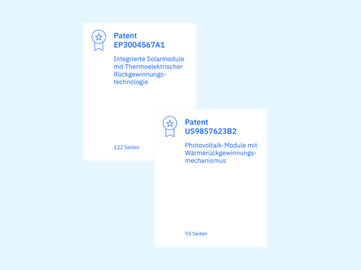 Bild von zwei Dokumenten